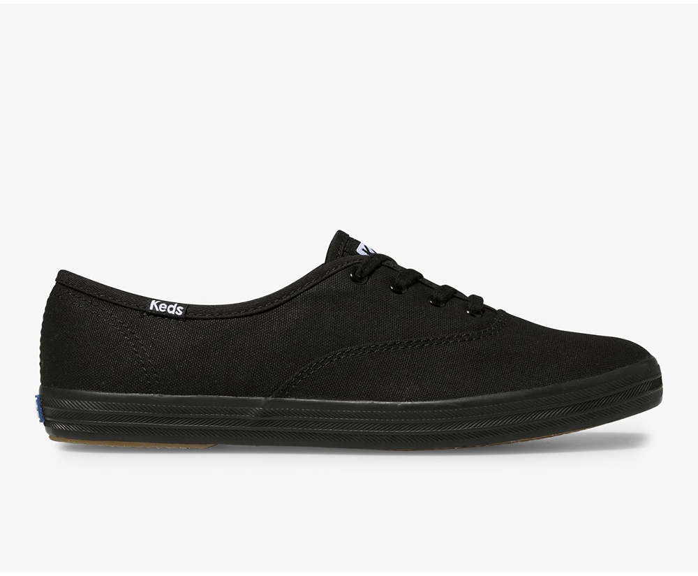 Tenis Keds Mujer Negros - Champion Originals - 5904-VZJPE